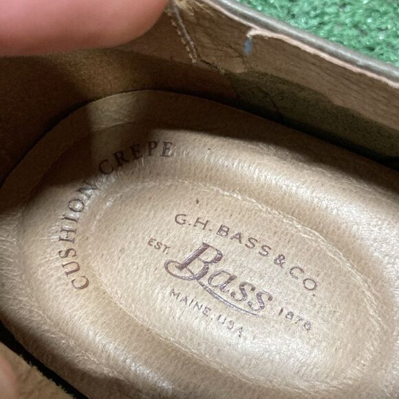 G.H. Bass & Co. leather oxfords men’s size 11.5 (OKPM-07-064) - Picture 11 of 12